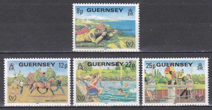 Guernsey 1981 - Anul Internațional al Persoanelor cu Dizabilități, MNH