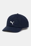 Puma șapcă culoarea bleumarin, uni, 25970