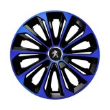 Set 4 capace roti Extra strong blue R15 Compatibil Cu Peugeot, Autohelix MSA
