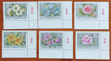 AUSTRIA-&#039;&#039;FLORA-FLORI-&#039;&#039;-Serie-complt-6v.-MNH-NESTAMP, Nestampilat