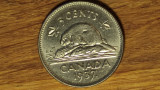 Canada - moneda colectie - 5 cents 1937 cu punct dupa data - f greu de gasit, America de Nord