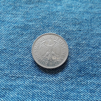 1 Deutsche Mark 1985 D Germania marca RFG foto