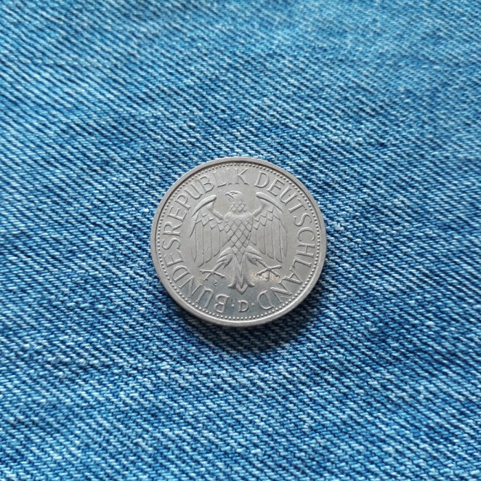 1 Deutsche Mark 1985 D Germania marca RFG