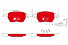 TRW GDB1550DTE DTEC COTEC set placute frana,frana disc