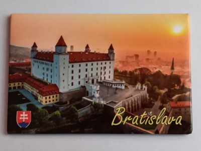 D5 - Magnet frigider - tematica turism - Slovacia 4 foto