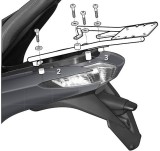 Portbagaj metalic spate Piaggio MP3 ABS HPE (19-21) &ndash; MP3 LT Sport (13-20) &ndash; MP3 LT Yourban (12-21) 4T LC 300cc &ndash; (culoare: negru)