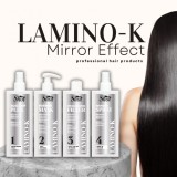 Set complet tratament laminare par LAMINOK - Shot: PASUL 1 + PASUL 2 + PASUL 3 + PASUL 4