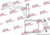 Radiator incalzire habitaclu Mazda Cx-3 15-, motor: 1.5 D, 1.8 Skyactiv-D, 2.0, 180x144x26, SRLine, miez si rezervor din aluminiu brazat, DD2F61A10