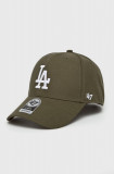 47brand șapcă MLB Los Angeles Dodgers B-MVPSP12WBP-SWB, 47 Brand