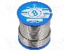 Fludor cu plumb, 3mm, 0.5kg, Sn60Pb40, BROQUETAS - BROFIL 60 B2.1 3.0MM 500G