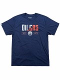 Edmonton Oilers tricou de bărbați NHL Splitter Tee - L