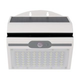 Lampa solara cu LED Butterfly, 3.5 W, lumina rece, cu senzor de miscare, alb, exterior