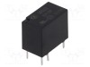 Releu electromagnetic SPDT 24VDC 2A 0,5A/125VAC PCB HONGFA RELAY