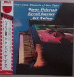 Vinil # LP "Japan Press" Oscar Peterson / Erroll Garner / Art Tatum &ndash; Great Jazz Pianists (VG+)