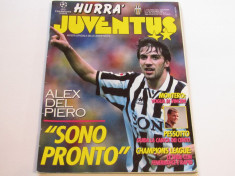 Revista oficiala fotbal-&amp;quot;HURRA`&amp;quot;JUVENTUS TORINO (noiembrie 1996) foto