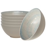 Set 6 boluri, 600 ml, Marshmallow, Multicolor