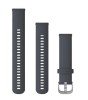 Garmin Bratara Silicon Albastru/Argintiu 010-12932-10 Compatibila cu Diverse Modele