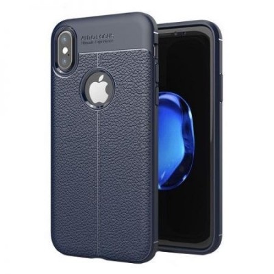 Husa apple iphone x zore tpu moale albastru foto