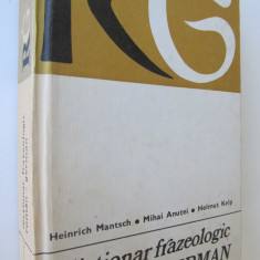 Dictionar frazeologic Roman German - Heinrich Mantsch , ...