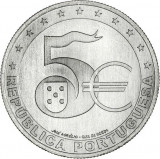 Portugalia 5 Euro 2022 (20 ani de Euro) KM-940 UNC !!!, Europa, Cupru-Nichel