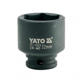 Cheie tubulara hexagonala de impact 1/2&amp;quot;, 32mm, Yato YT-1022 foto
