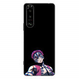 Husa compatibila cu Sony Xperia 5 III Silicon Gel Tpu Model Demon Slayer Akaza