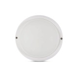 Bat LED rotund 18W 4000K 100lm/W P65, alb, Novelite