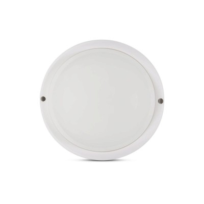 Bat LED rotund 18W 4000K 100lm/W P65, alb, Novelite foto