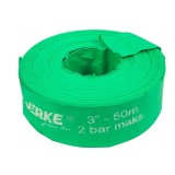 Furtun Apa Pompier Cauciucat Verke, 50m, 75mm (3"), 2 Bari - Ideal Irigatii &amp; Pompe Apa