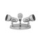 Spot Bara Rodin Crom 3xE14 Circular