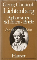 Aphorismen. Schriften. Briefe - Georg Christoph Lichtenberg foto