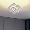 Lustra LED KOMPACTO 36W, 3 Patrate, lumina Rece/Calda/Neutra, Alb, Alessandro DESIGN