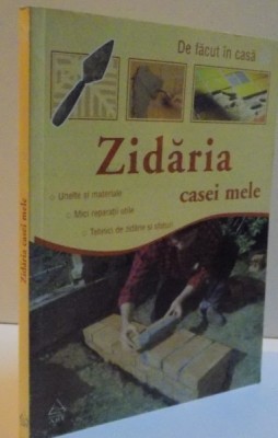 DE FACUT IN CASA, ZIDARIA CASEI MELE, 2007 foto