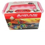 Joc de constructie magnetic - 66 piese