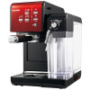 Espressor manual Breville Prima Latte II VCF109X-01, 19 bar, 1.5 L, Recipient lapte 0.6 L, Rosu