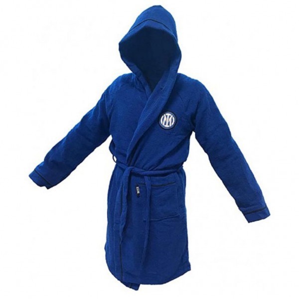 Inter Milano halat de baie pentru copii blue - 12/14 let