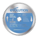 Cumpara ieftin Disc pentru fierastrau circular, taiere otel subtire Evolution T255TCT-70MS, O255 x 25.4 mm, 70 dinti