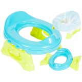 Olita de calatorie pentru copii, Travel Potty + 4 pungute de unica folosinta, Malplay