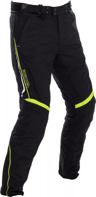 Pantaloni Moto Richa Camargue Evo Trousers, Negru/Galben, Small foto