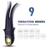 ARMONY - SHADOW VIBRATOR DOUBLE-HEAD TEASING BLUE, ARMONY VIBRATORS