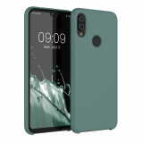 Husa Kwmobile pentru Xiaomi Redmi Note 7/Redmi Note 7 Pro, Silicon, Verde, 48714.166