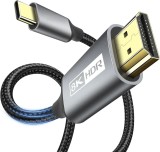 Cablu semnal USB-C 3.1 la HDMI 1.8m 8Kx4K 60Hz PlugPlay