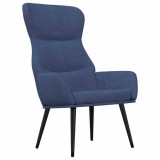 Cumpara ieftin Scaun de relaxare, albastru, material textil