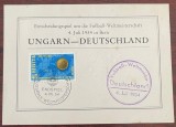Carte poștală Ungarn - Deutschland 4 Iulie 1954
