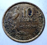 7.831 FRANTA 10 FRANCS FRANCI 1957