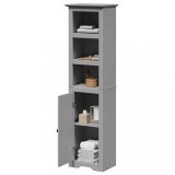 vidaXL Dulap de baie &bdquo;BODO&rdquo; Gri 44x30x160 cm