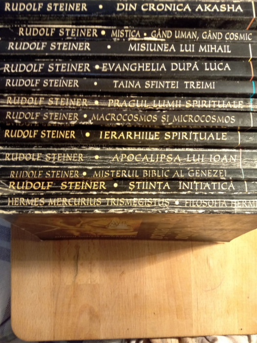Rudolf steiner,13 cărți,editura univers enciclopedic