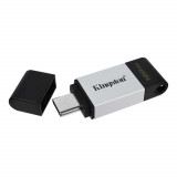 Memorie USB Kingston DataTraveler 80, 128GB, USB 3.2 Type C, 128 GB