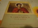 G Oprescu/ Niculescu - Grigorescu , anii de ucenicie