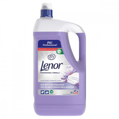 Balsam Pentru Rufe, Lenor Professional, Lavanda, 5L foto